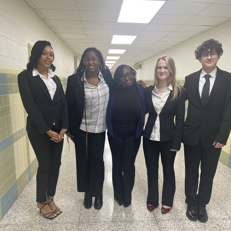 students interviewing for employment after graduation