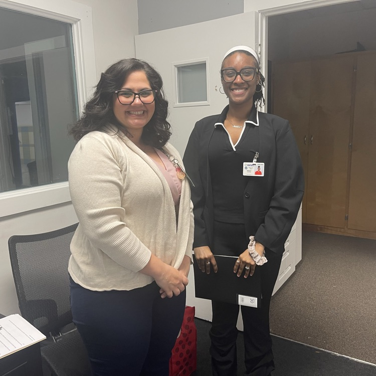 students interviewing for employment after graduation