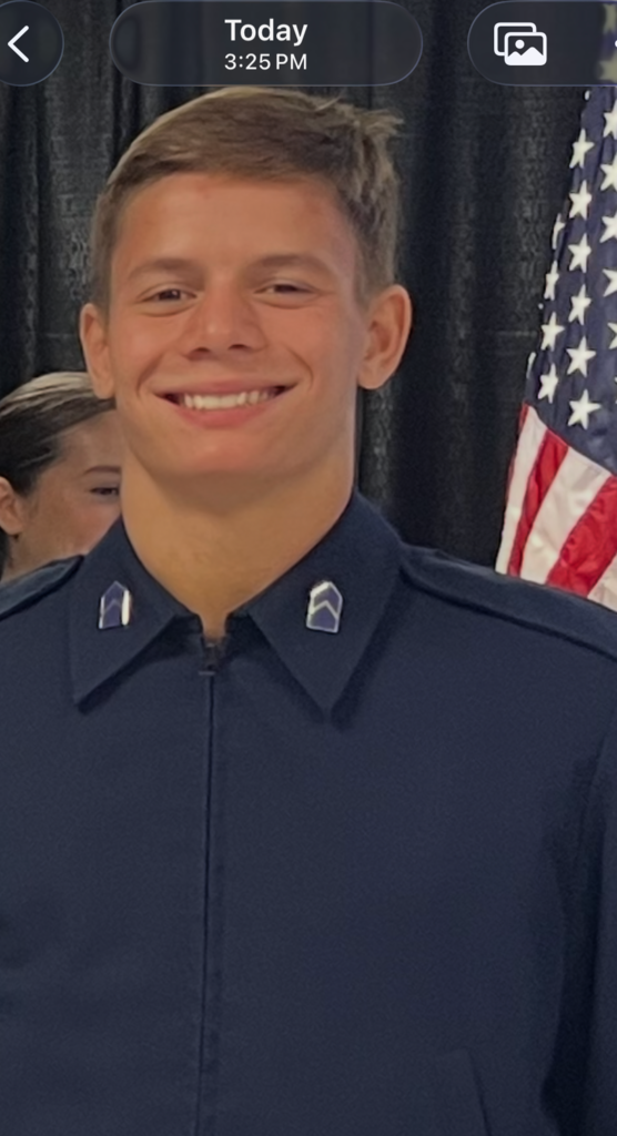 ROTC student chosen for ROTC scholarship