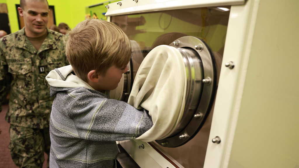 A students using science equipment during a science lesson
