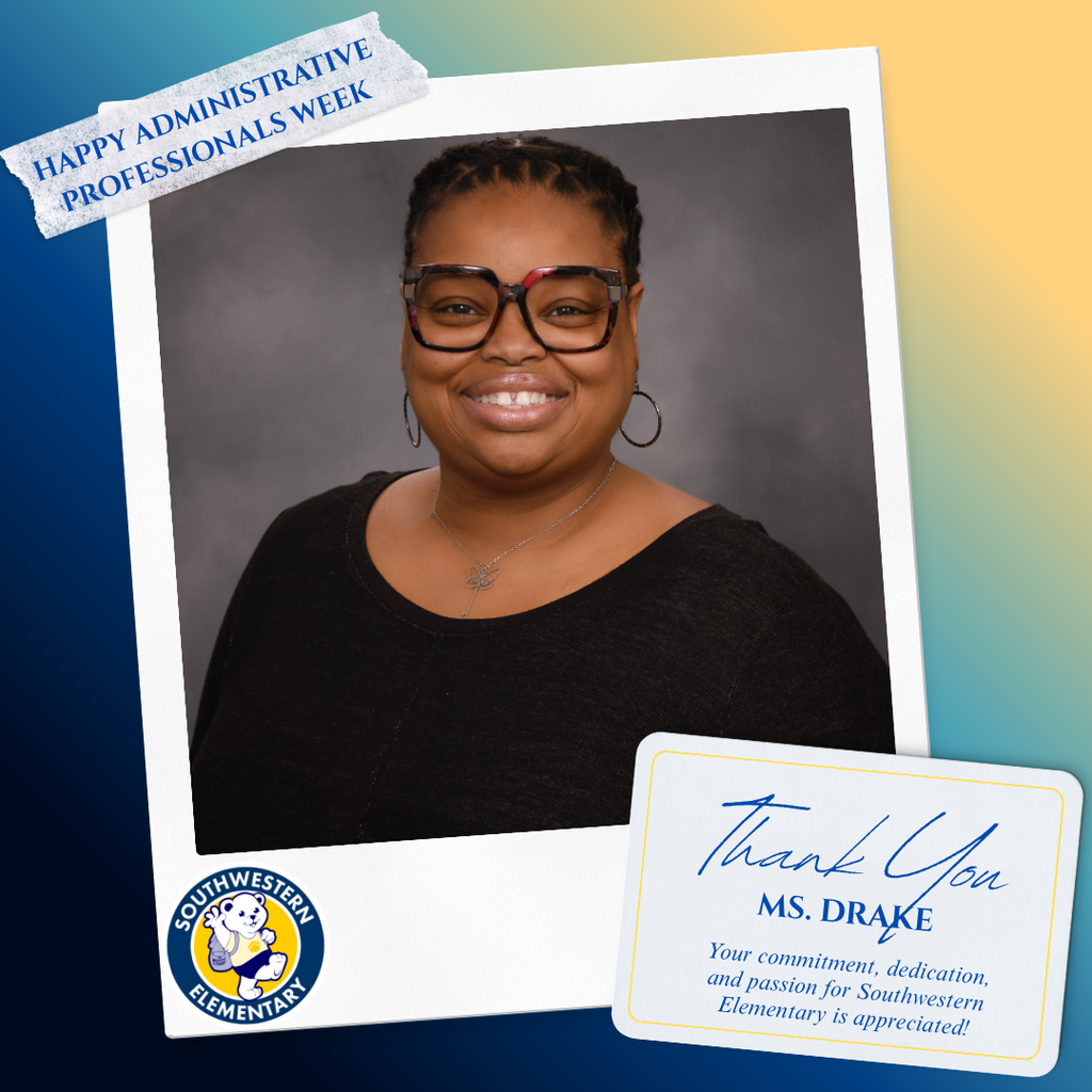 Happy Administrative Professionals Day! thank you Ms. drake