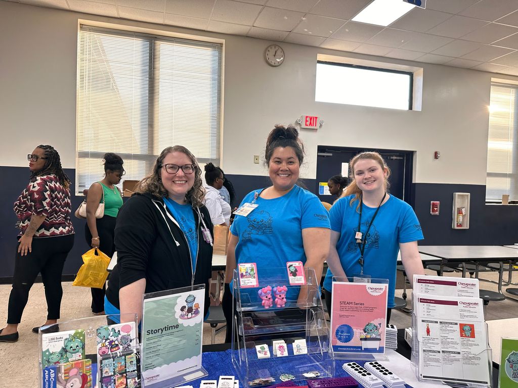 students and families at kindergarten kick off
