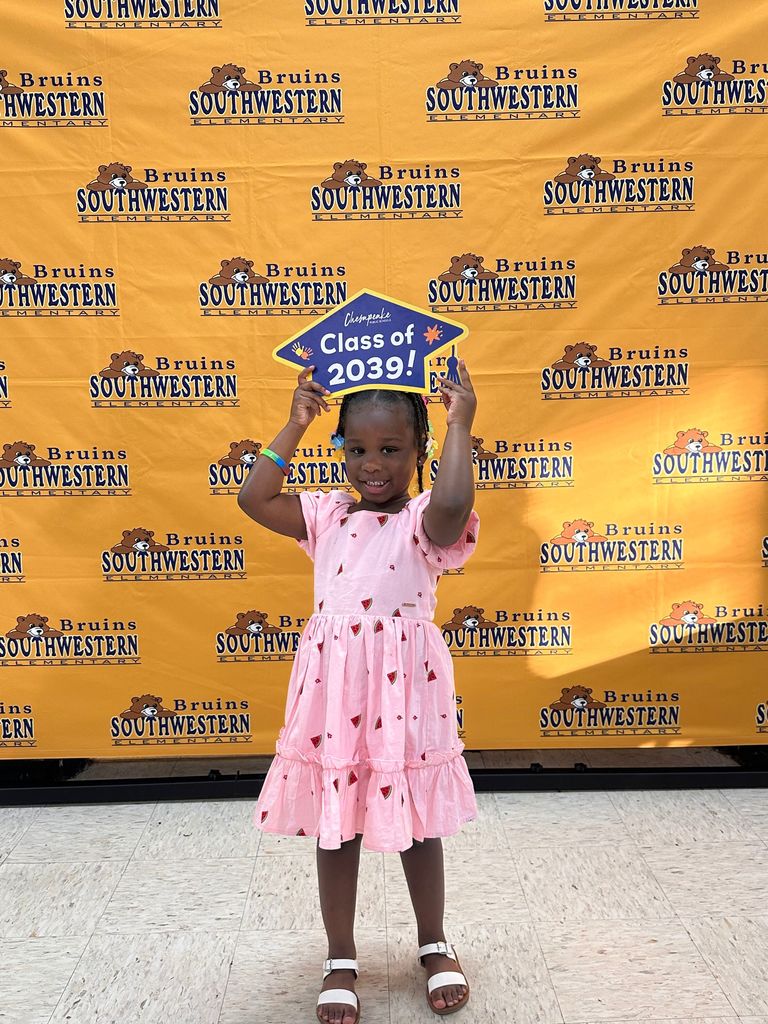 students and families at kindergarten kick off