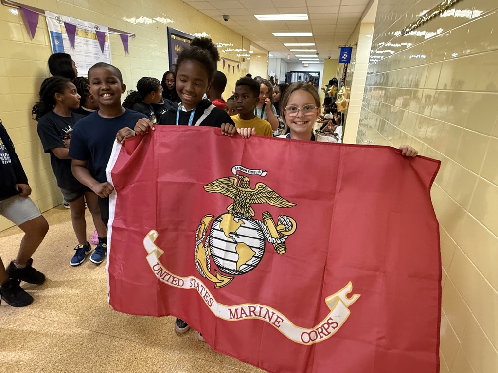 students walking in the MOMC parade