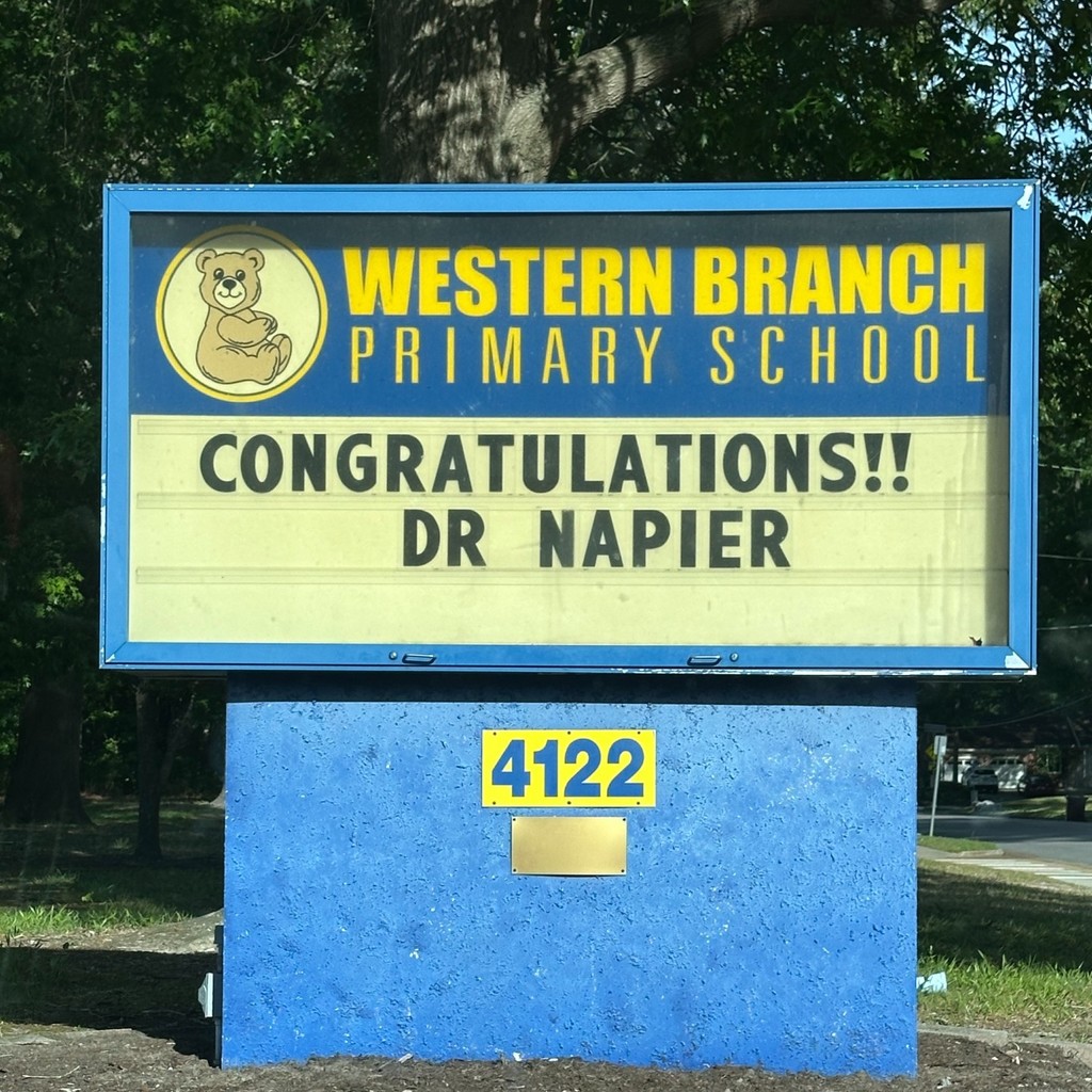 Marquee with Congratulations Dr. Napier!! message