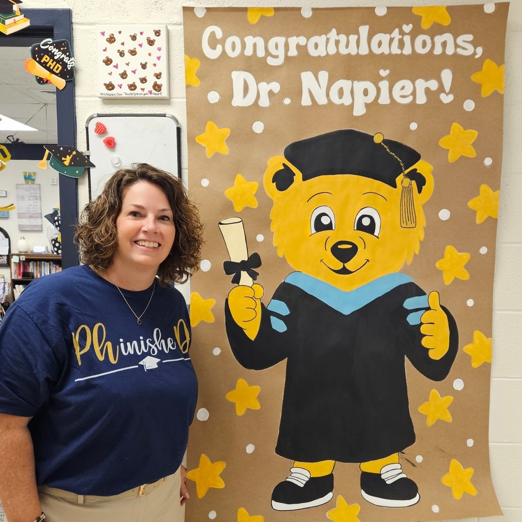 Congratulations Dr. Napier Principal photo