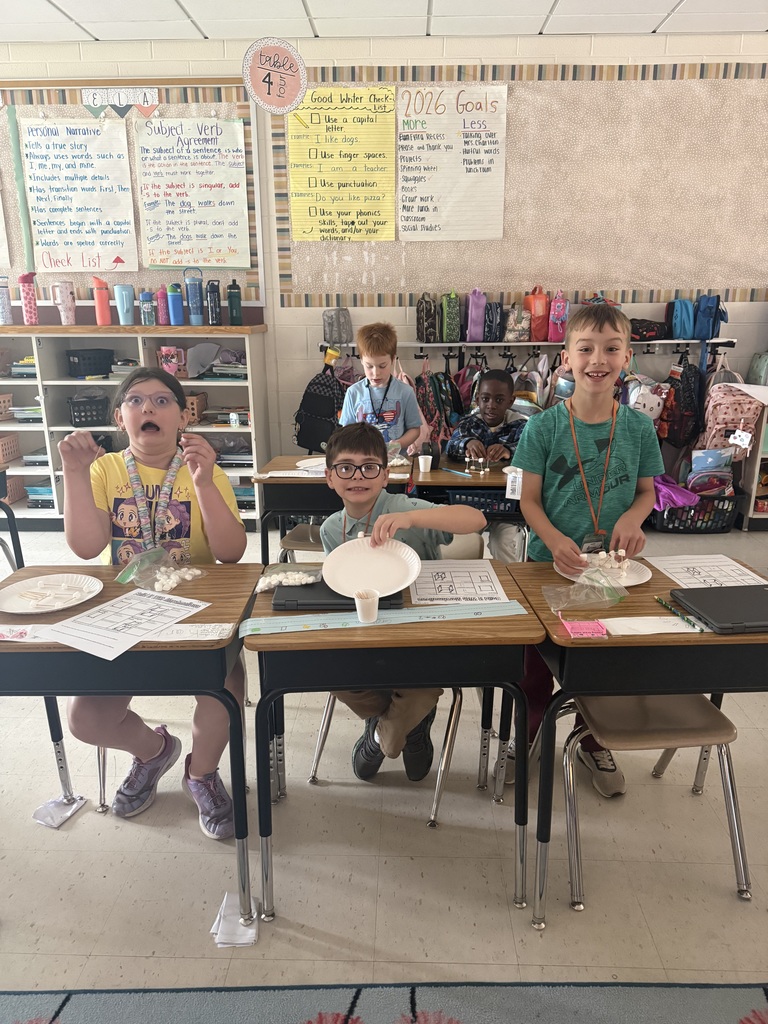 Mrs. Charlton's Class creating plane and solid figures with toothpicks and marshmallows. So much fun!  