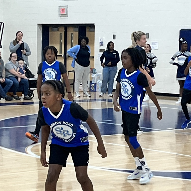 Close up of the student team on the court 