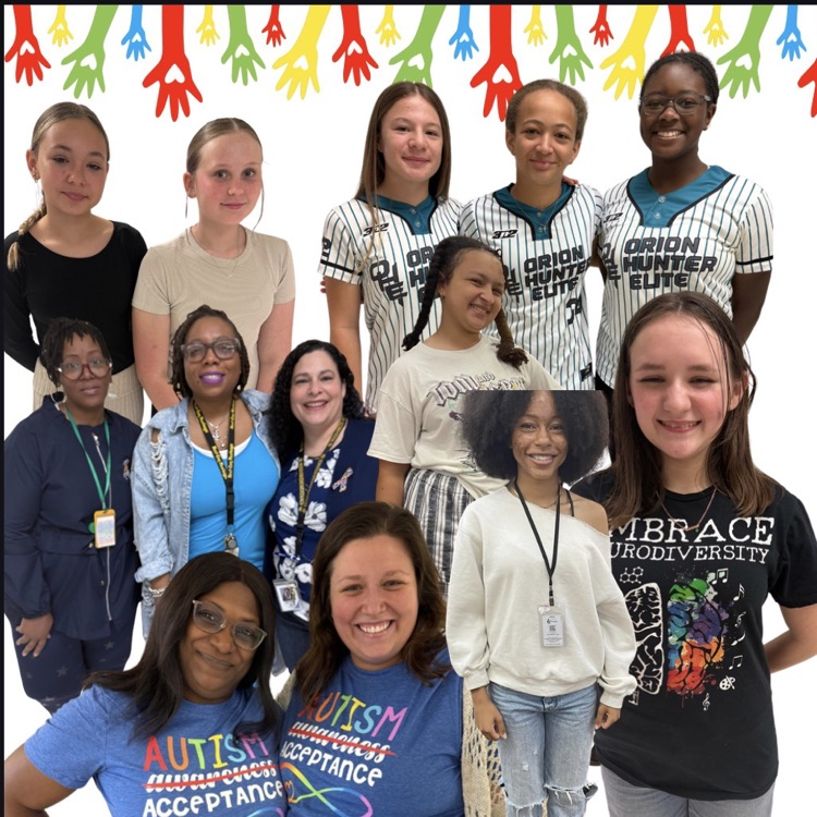 collage of staff and students for Spirit Week 