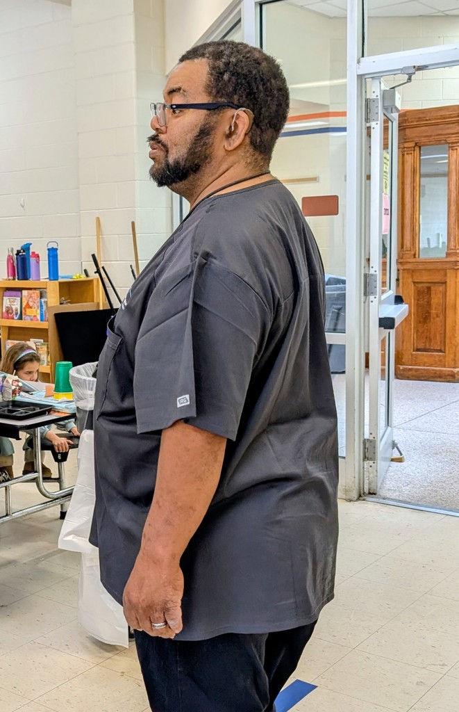 Profile picture of one of GFE's cafeteria monitors.