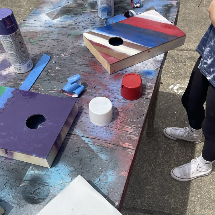 corn hole boxes