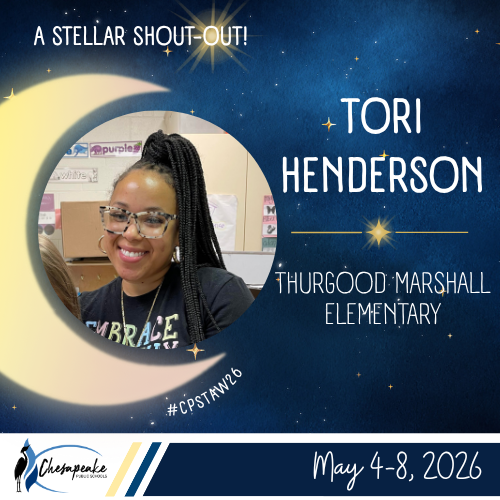 Celebrating Teacher Appreciation Week with a A Stellar Shout out .  