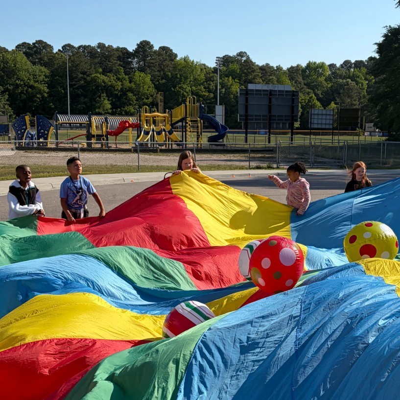 Attendance incentive May you have a ball day, students at play
