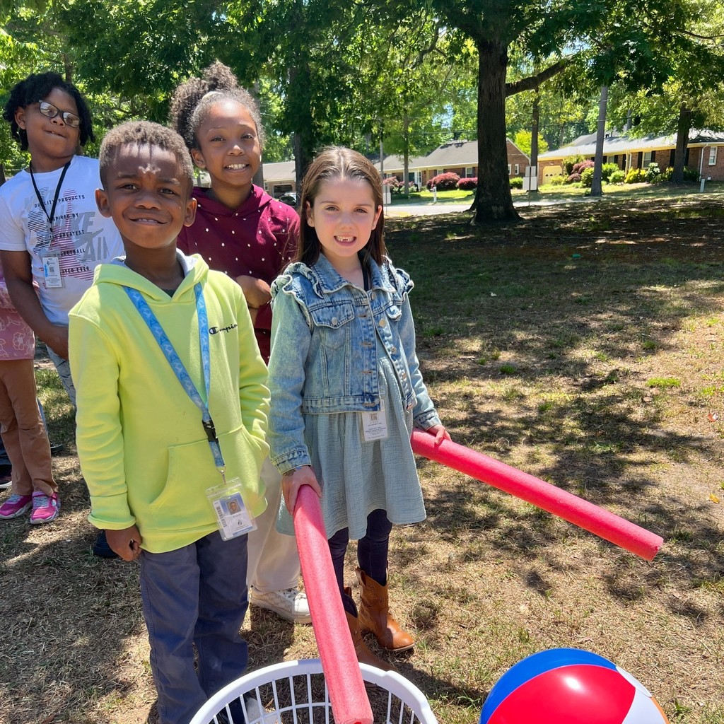 Attendance incentive May you have a ball day, students at play