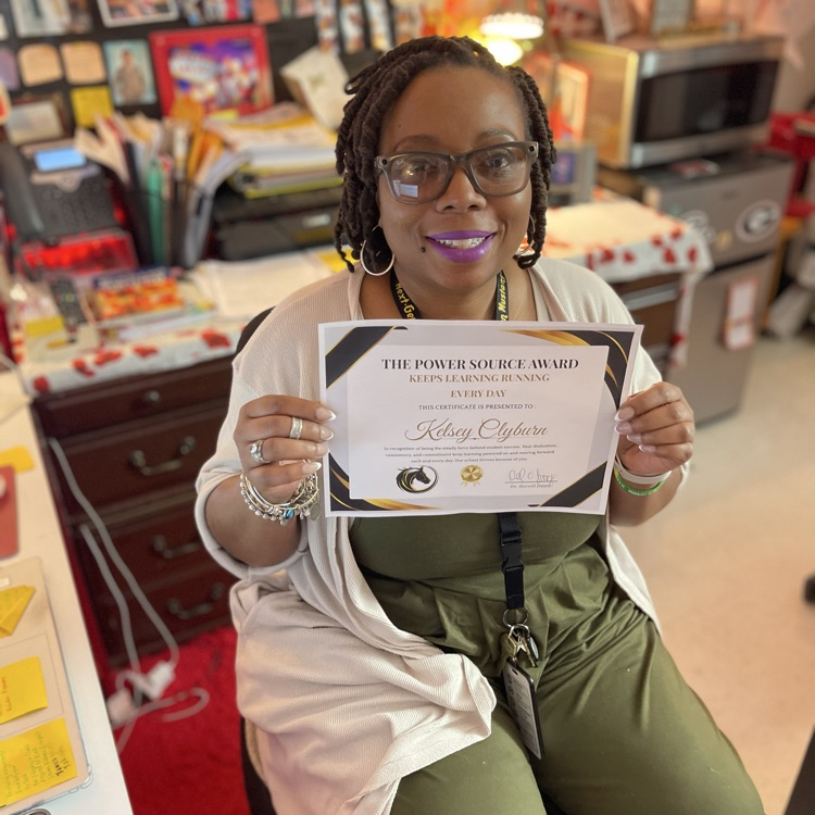 Power of the source award recipient, smiling