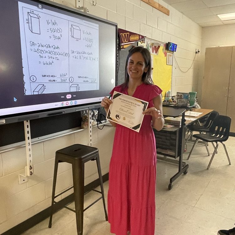 Power of the source award recipient, smiling