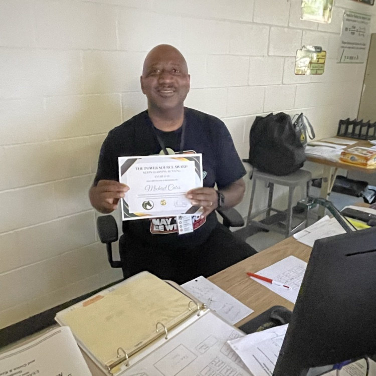 Power of the source award recipient, smiling