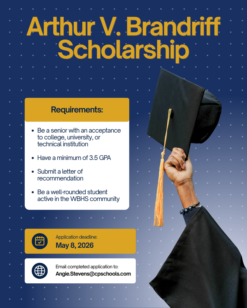 Arthur Brandriff Scholarship due May 8
