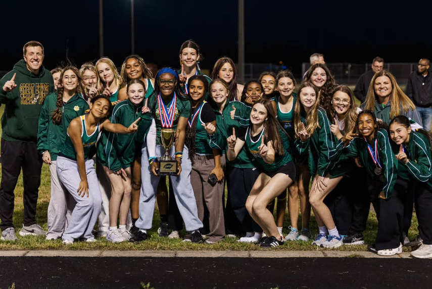 Great Bridge Middle School wins the 2026 CMSL Girls' Track championship