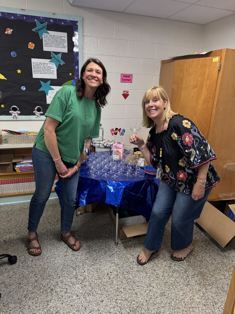 teachers getting drinks