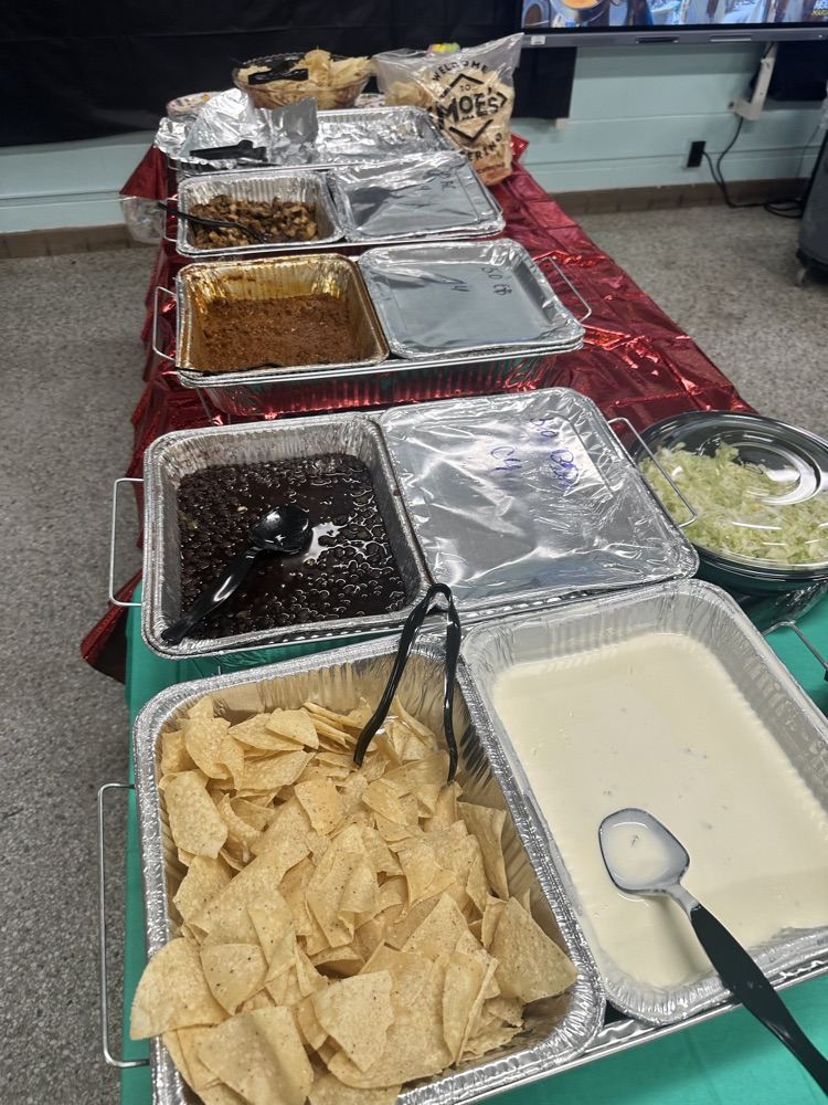moe’s catering spread