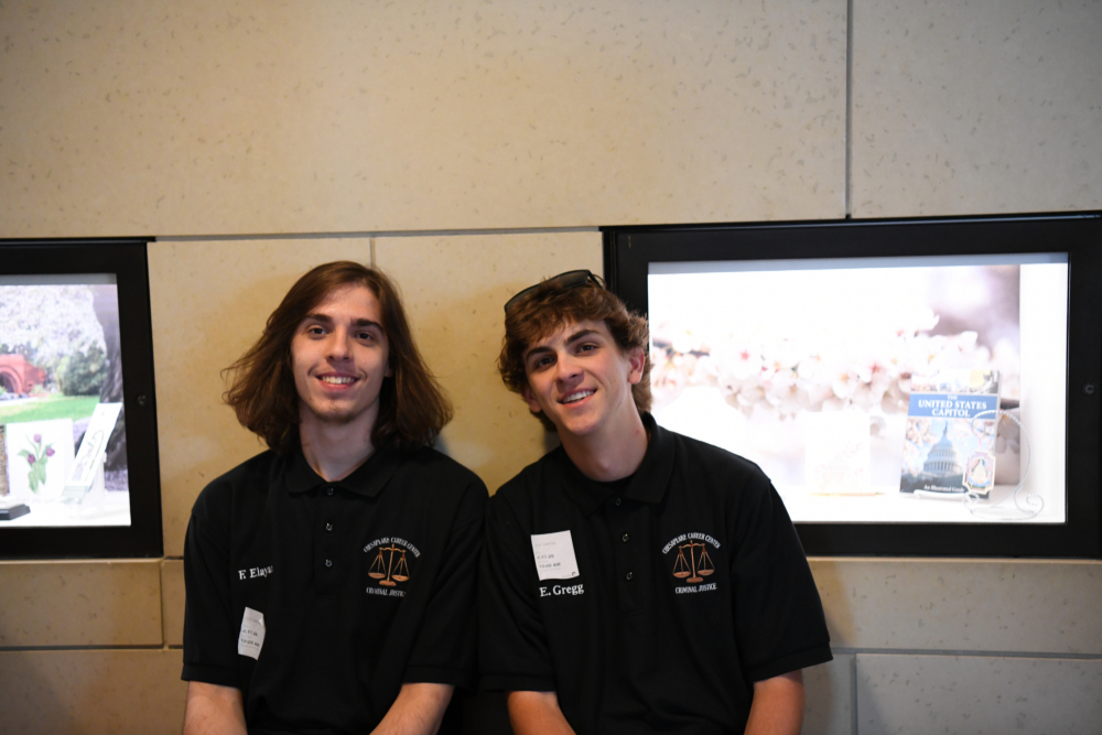Students on the Criminal Justice Fieldtrip in DC