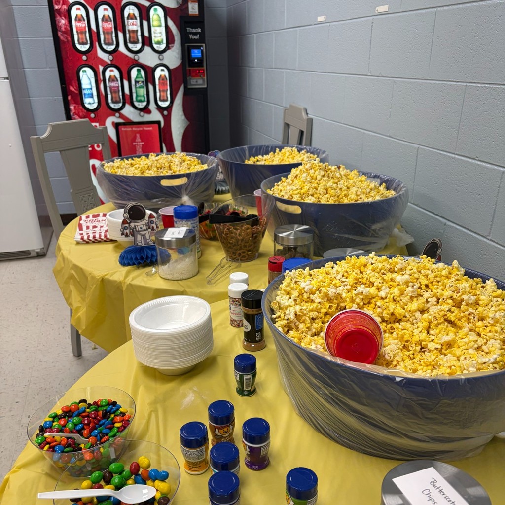 Out of this World Popcorn spread