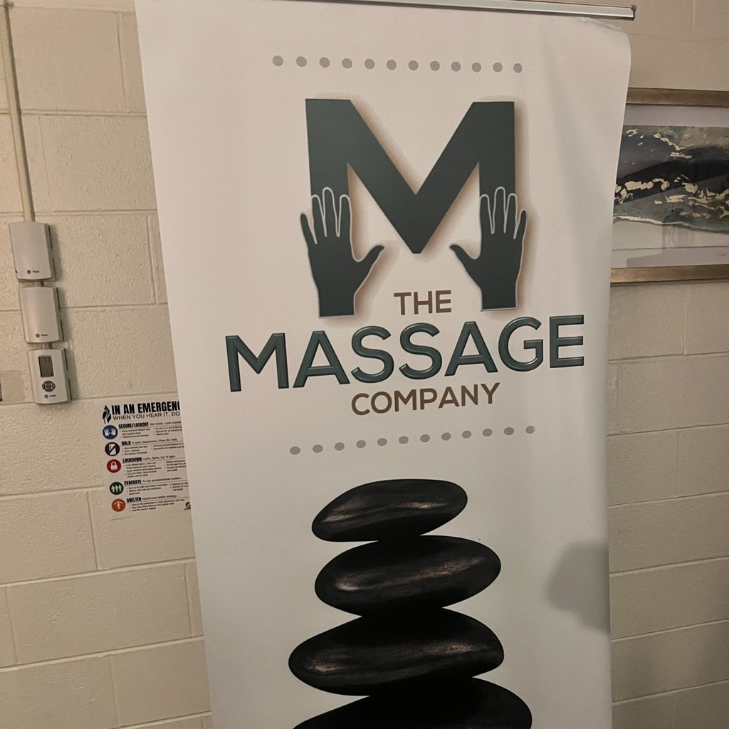 Massages for teachers and staff