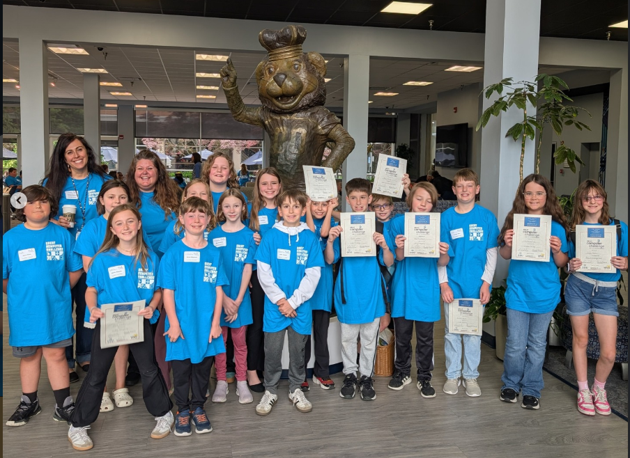 Students from GBI celebrate their wins!