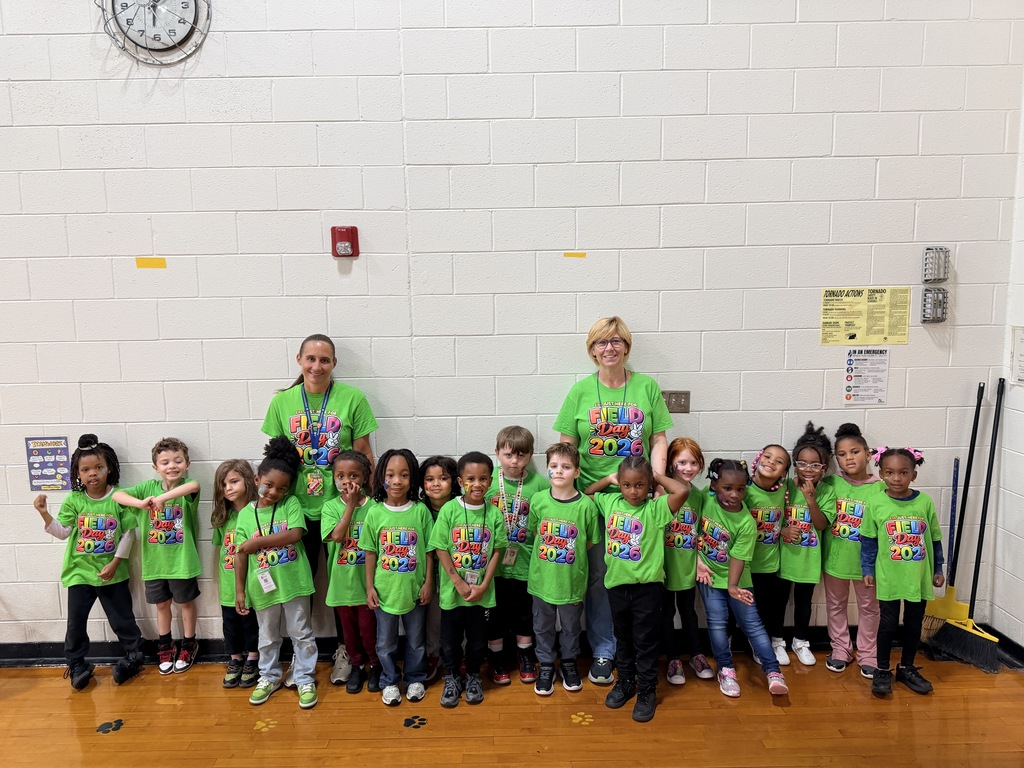 students and staff enjoying indoor Field day activities