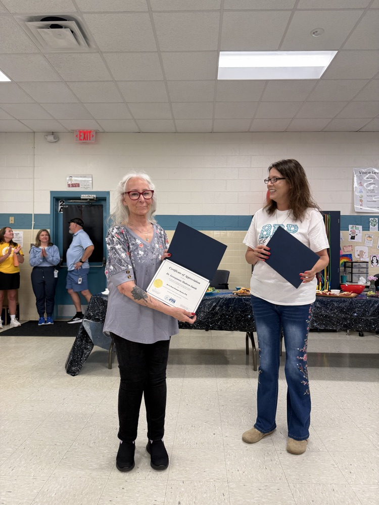 Award given to volunteer