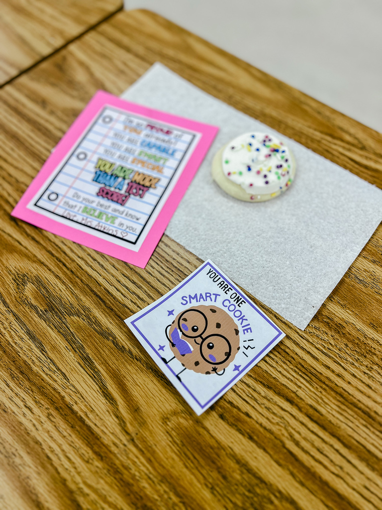 cookie on desk