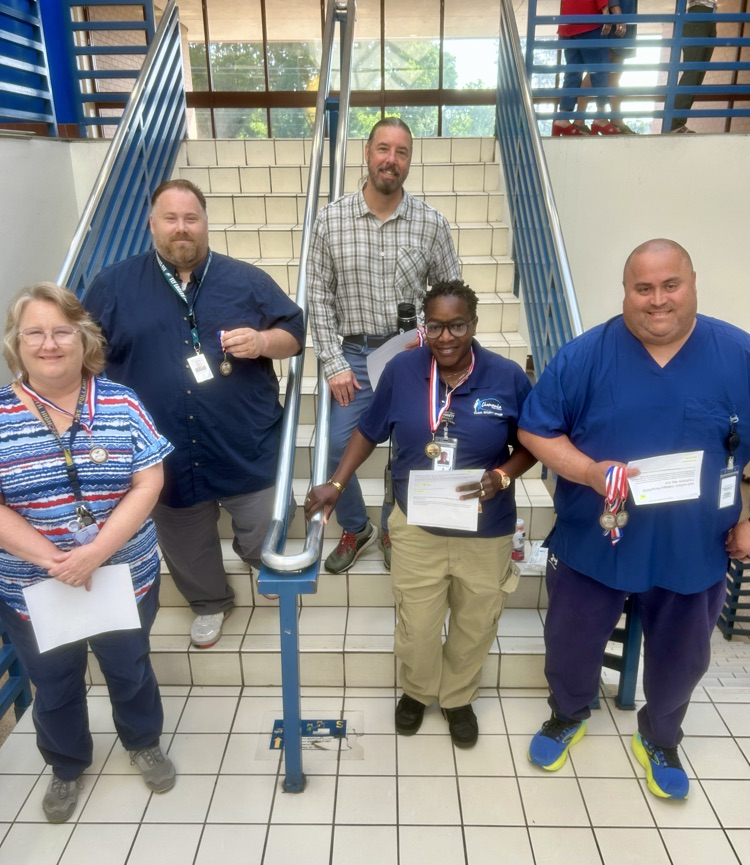 staff with awards