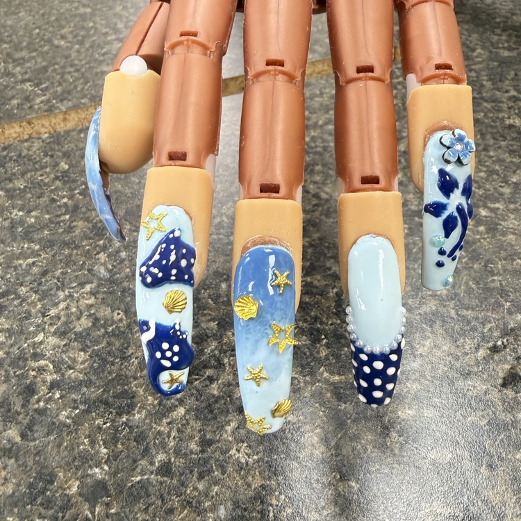 second place nails pm class