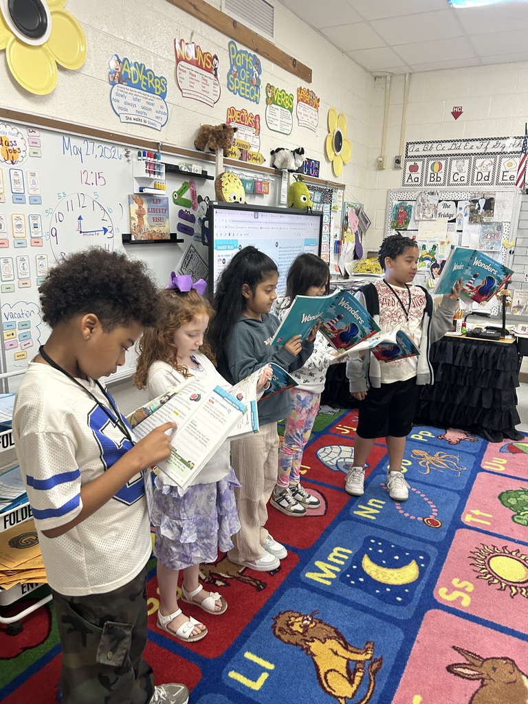 students acting out the play "The Starry Asters"