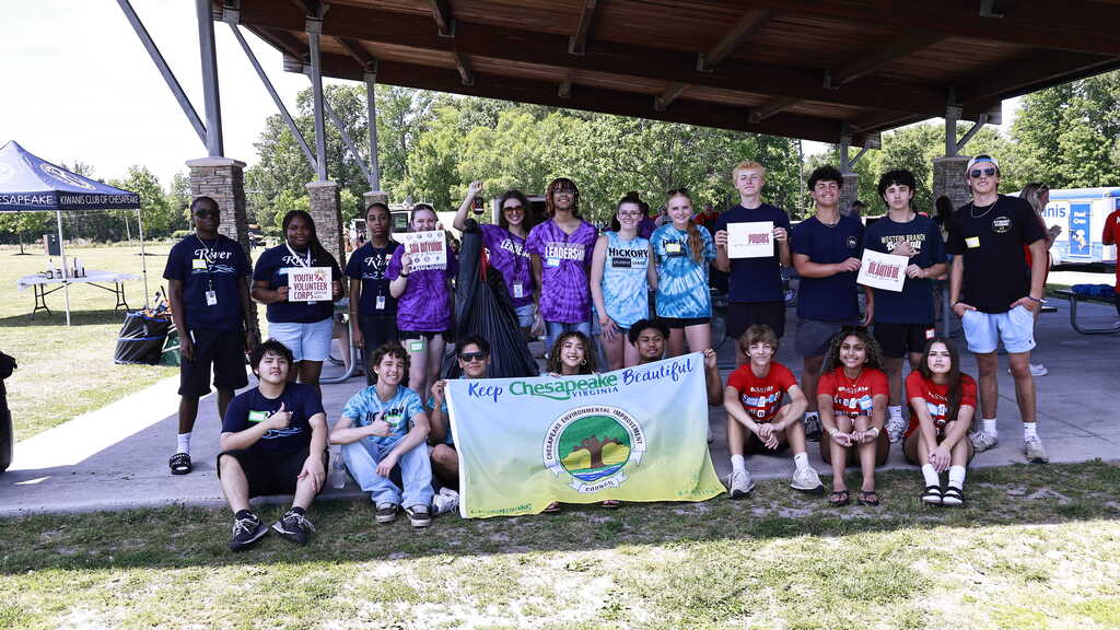 SCA members from all CPS high schools pose for a picture at the SCA Citywide event