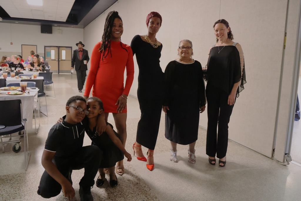 Celebrating a night of elegance with the SNS workers