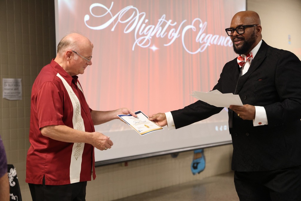 Celebrating a night of elegance with the SNS workers