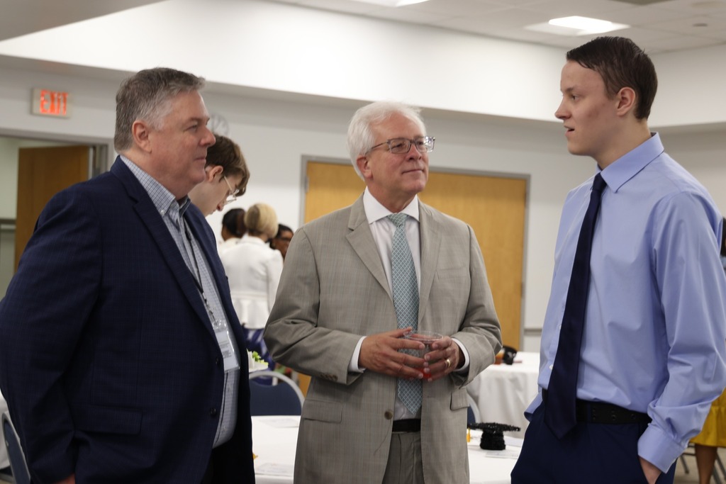 Project search graduates celebrate with visitors