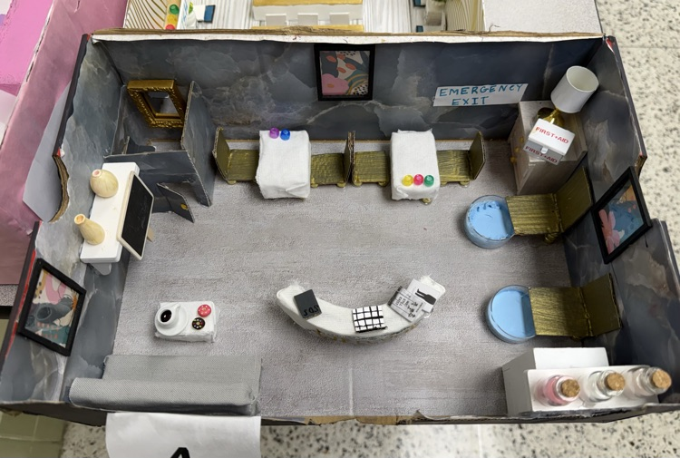 nail tech 3D salon design project