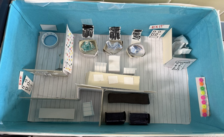 nail tech 3D salon design project