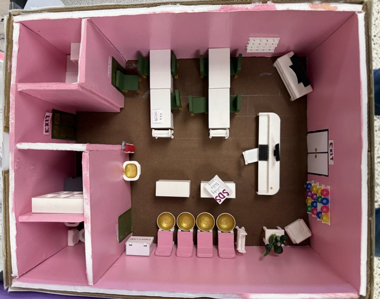 nail tech 3D salon design project