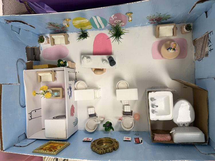 nail tech 3D salon design project