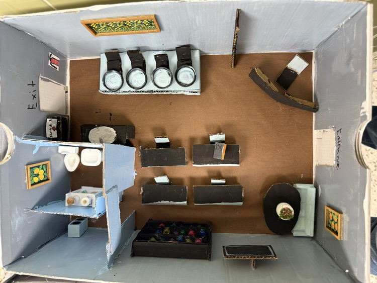 nail tech 3D salon design project