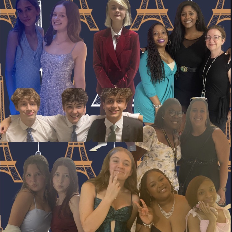 8th grade formal students and staff