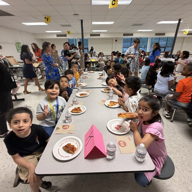 Marcos pizza donated pizza to our English Language Learners!