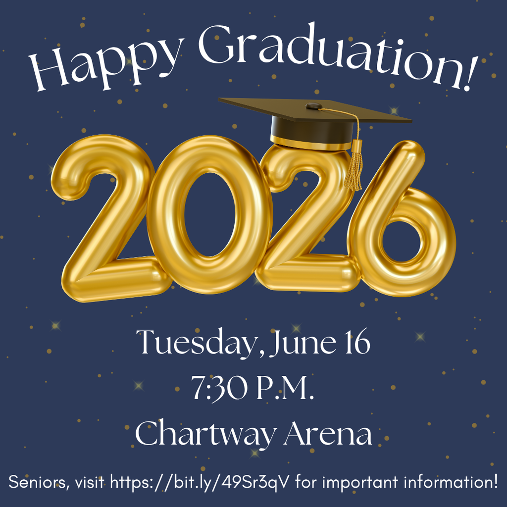 WBHS Graduation on June 16 at 7:30 P.M.