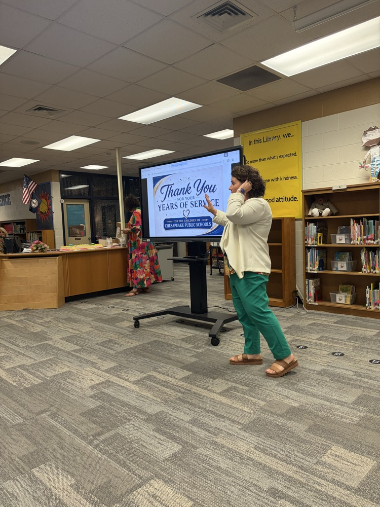 End of Year Staff Meeting Celebrating Service