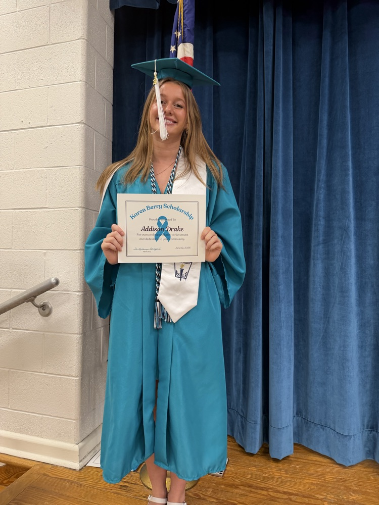 recipient holding certificate