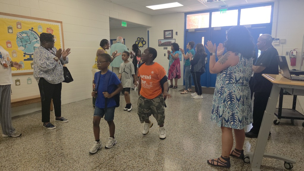 2nd Graders heading to the buses